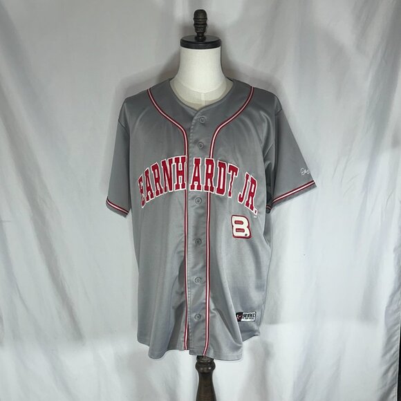 Dale Earnhardt Jr - Budweiser Chase Nascar Baseball Jersey Mens XL - Picture 1 of 13